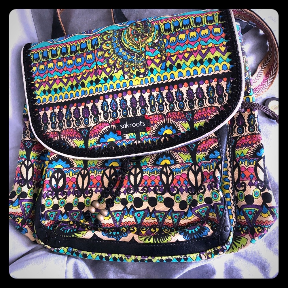 Sakroots convertible bag color Radiant One World